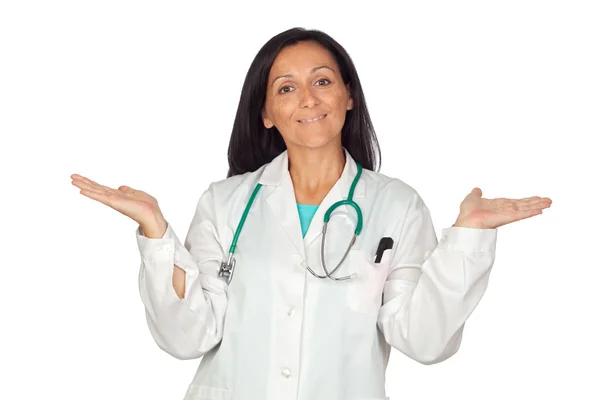 Очаровательная медицинская женщина — стоковое фото