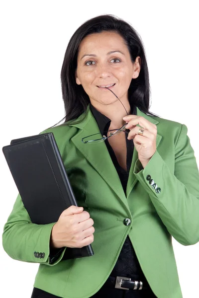 Businesswoman thinking — Stock Photo, Image