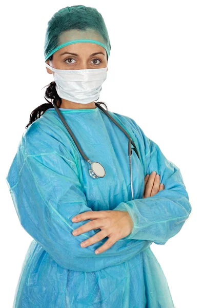 Attractive lady doctor — Stock Photo, Image