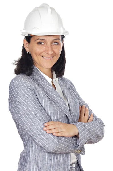 Attractive young engineer — Stock Photo, Image