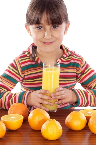 橙子的孩子 — 图库照片