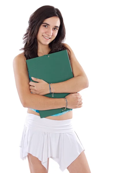 Attractive girl student — Stock Photo, Image