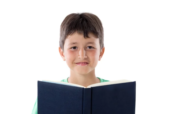 Adorabile bambino che legge un libro — Foto Stock