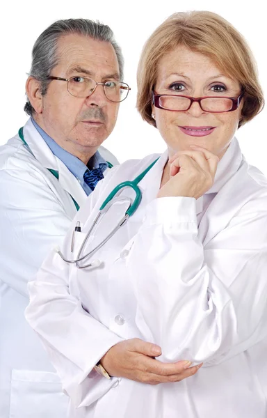 Médico idoso — Fotografia de Stock