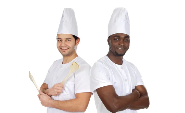 Team of two chefs — Stock Photo, Image