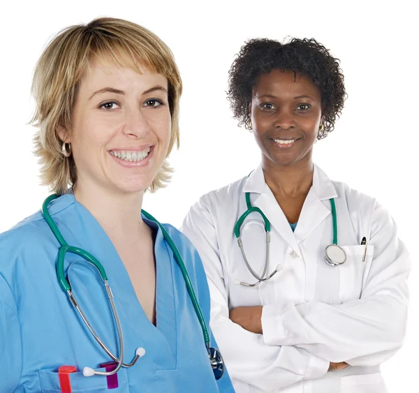 Duas mulheres médico — Fotografia de Stock
