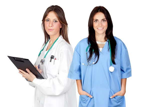 Due donne dottore — Foto Stock