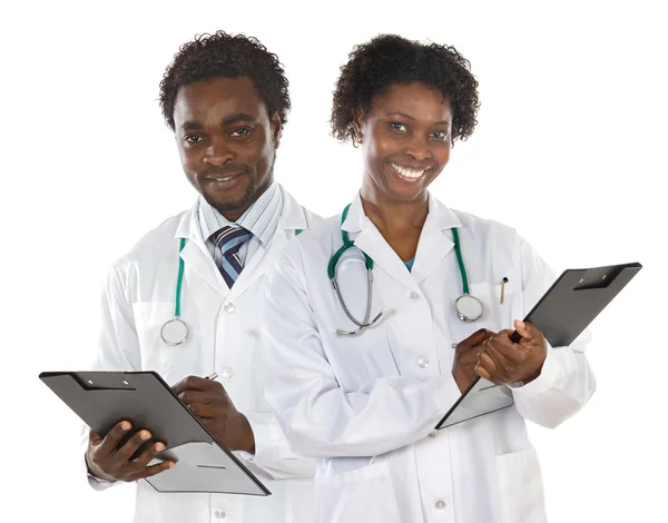 Couple of doctors — Stock Photo, Image