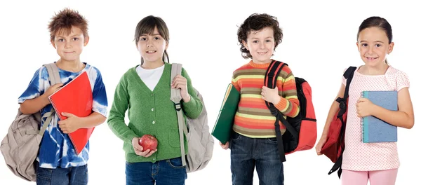 Groep kinderen studenten — Stockfoto