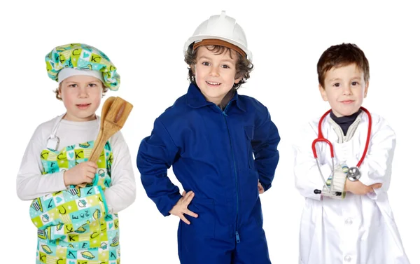 Future generation of workers — Stock Photo, Image