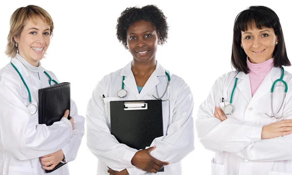 Multiethnisches medizinisches Team — Stockfoto