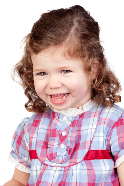 Sonriente niña — Foto de Stock