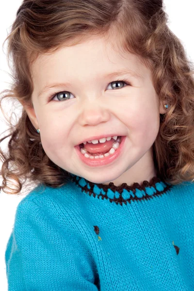 Usměvavá holčička — Stock fotografie