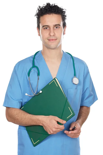 Estudante de medicina atraente — Fotografia de Stock