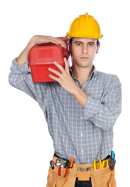 Stavební dělník — Stock fotografie