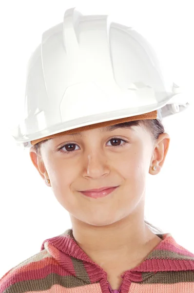 Future engineer girl Royalty Free Stock Images
