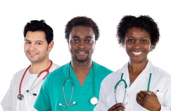 Team of young doctors Royalty Free Stock Photos