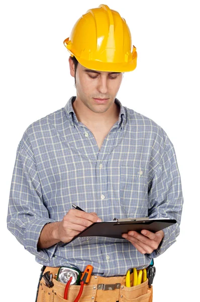 Young contruction worker Stock Picture