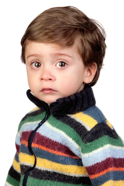 Wunderschönes Baby weint — Stockfoto