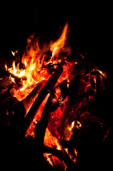 フェージングの火 — ストック写真
