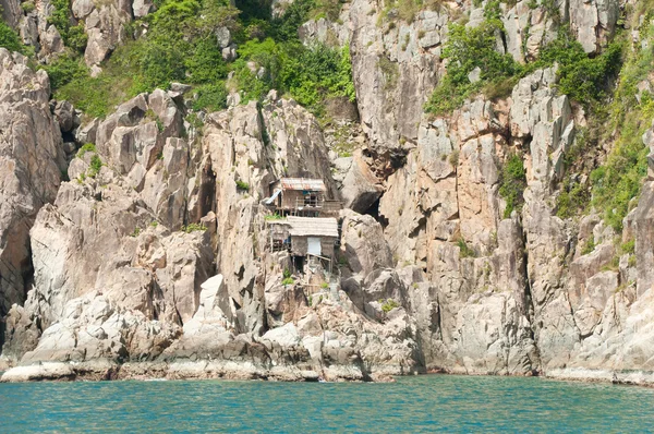 stock image Hut on the Cliff