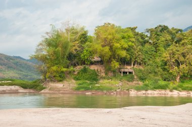 Mekong Nehri manzarası