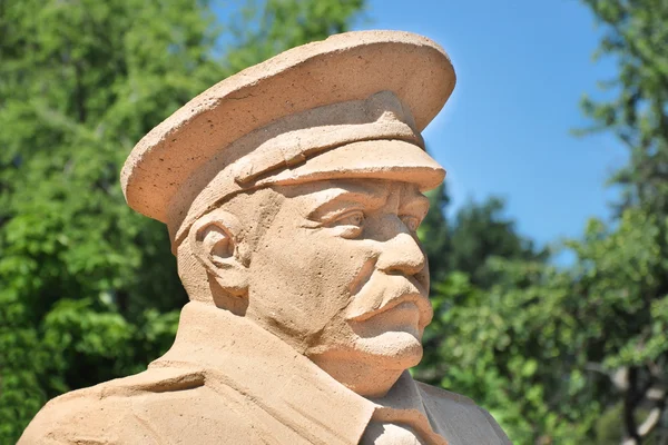 Statua a Stalin Foto Stock