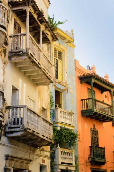 Streets of Cartagena, Colombia — Stock Photo © javarman #9572275