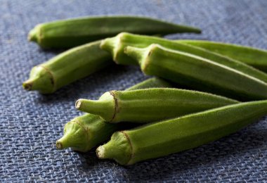 Lady fingers (Okras - Gumbos) clipart