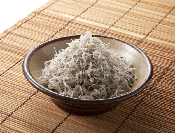 stock image Japanese cuisine, dried small White