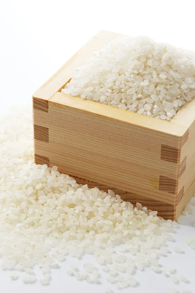 Rice in the wooden — Stock Photo, Image