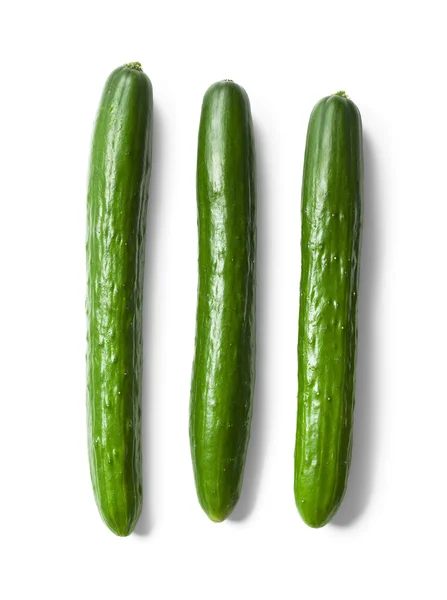 Зелений огірки — стокове фото