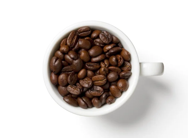 stock image Cup of Coffee Beans