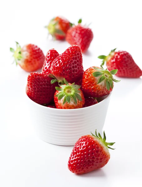 Ferske jordbær – stockfoto