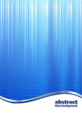 Abstract blue business background clipart