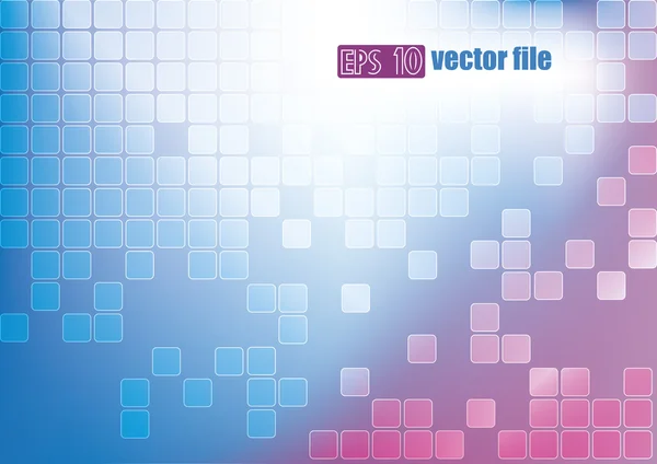 Abstracte blauwe groene achtergrond vector — Stockvector