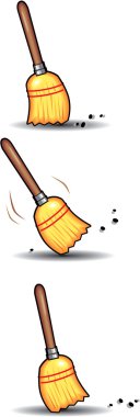 Broom Sweep clipart