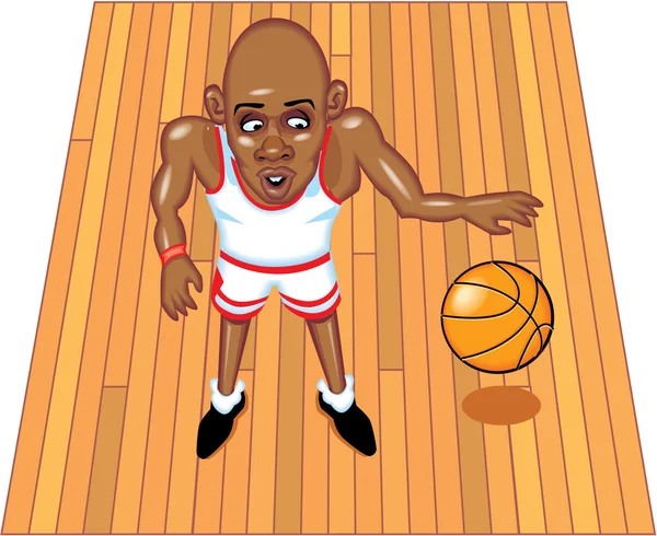 Basketbalista — Stockový vektor