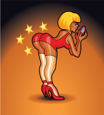 Booty Shaker Cartoon clipart