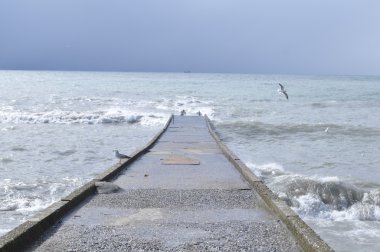 Bulutlu mistik Karadeniz