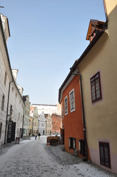欧洲的狭窄街道 — 图库照片