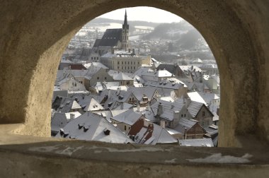 cesky krumlov tarihi şehir