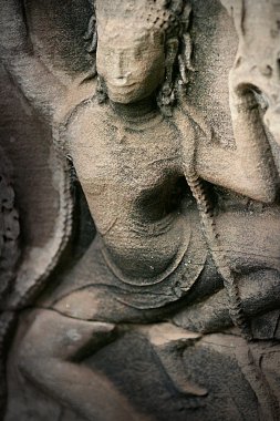 Apsara at Bayon, Cambodia clipart