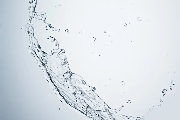 Respingo de água no fundo branco Imagens De Bancos De Imagens
