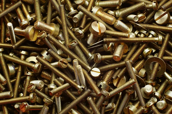 Different size screws — Stock Photo, Image