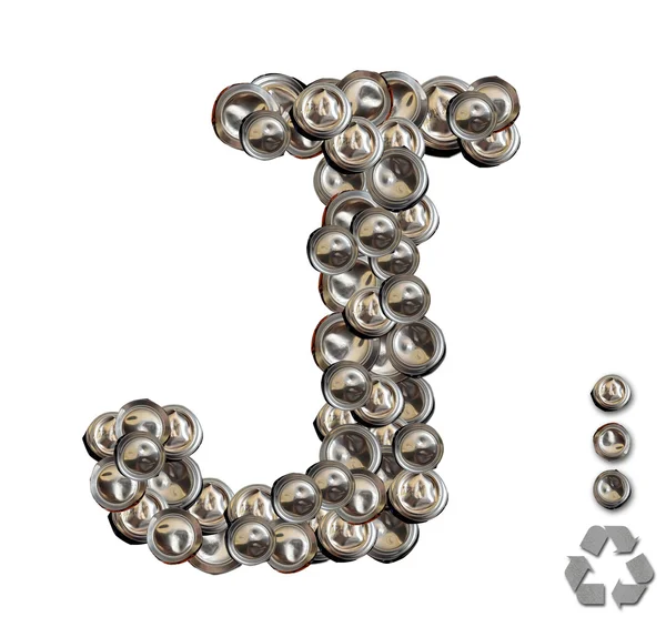 Alphabet J — Stock Photo, Image