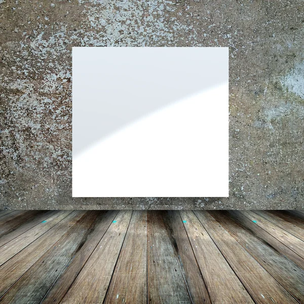 Bianco sporco grunge vecchio muro — Foto Stock