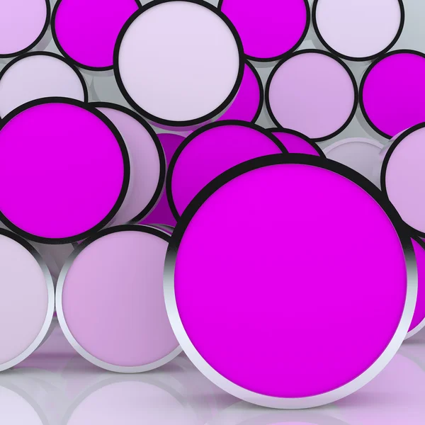 3d 빈 추상 분홍색 둥근된 상자 디스플레이 새로운 디자인 — 스톡 사진