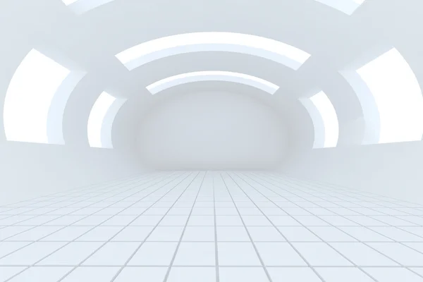 Abstract white empty room — Stock Photo, Image