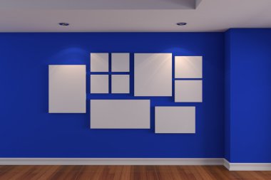 mavi duvar Resim Galerisi